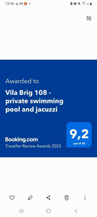 Vila Brig 108 - Private Swimming Pool And Jacuzzi Rijeka Ngoại thất bức ảnh